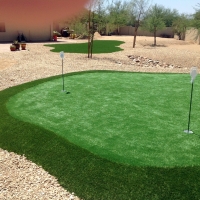Synthetic Turf Supplier Sunnyside, Georgia Home Putting Green, Backyards