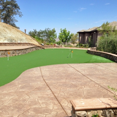 Installing Artificial Grass Whitemarsh Island, Georgia Home Putting Green, Backyard Designs